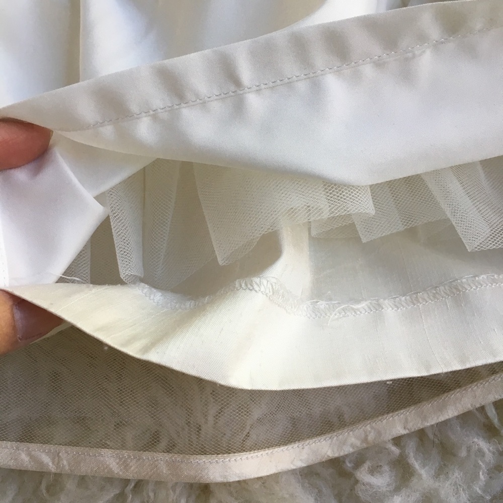 Janie and Jack Special Occasion Cream Silk Dress - Picture 8 of 8